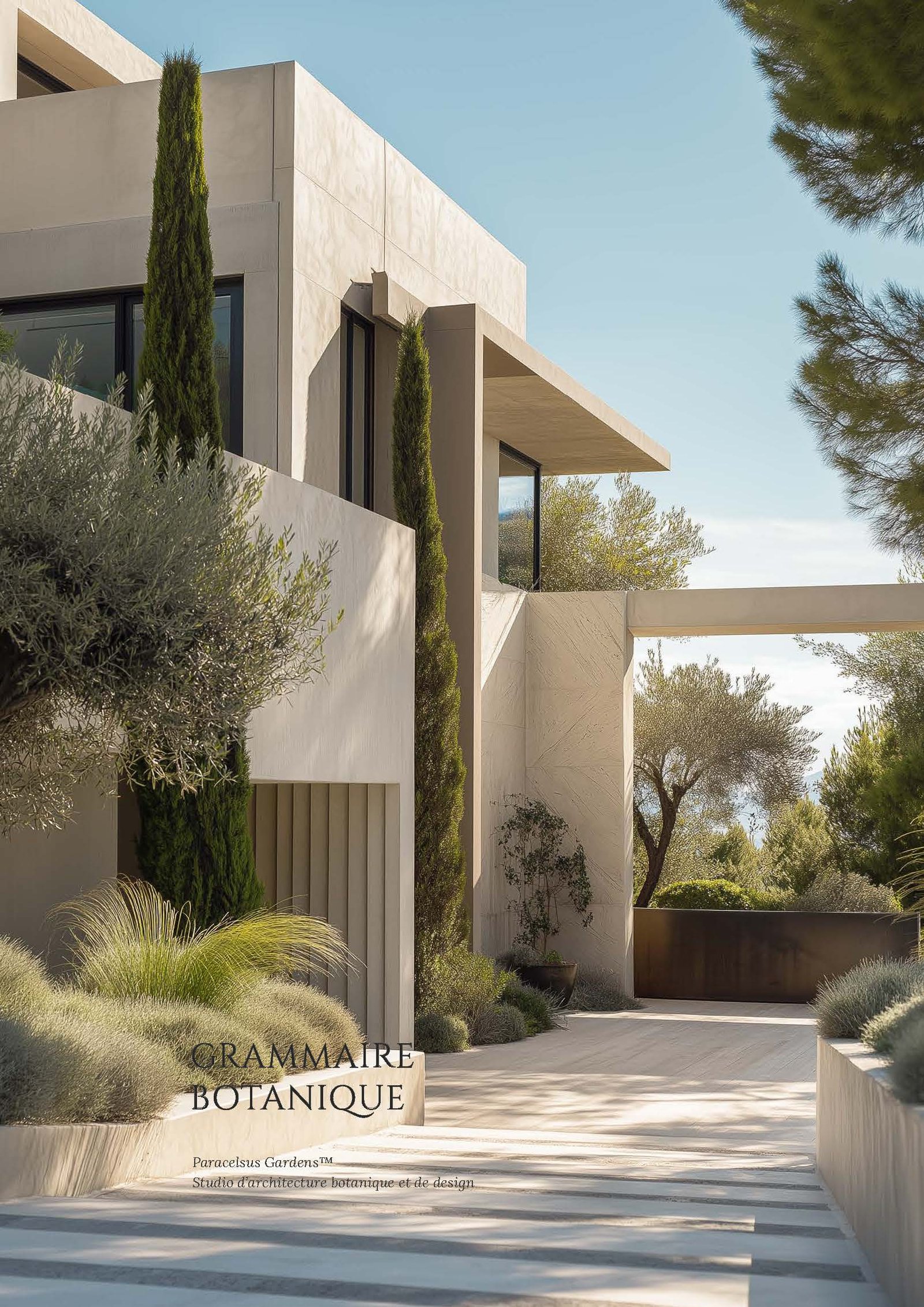 GRAMMAIRE BOTANIQUE — booklet cover